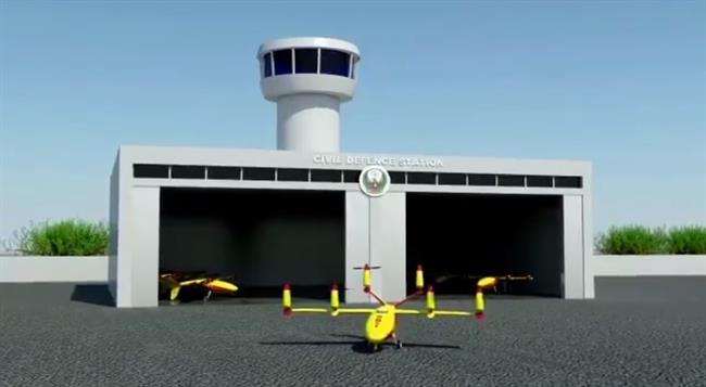Dron antiincendios de la policía de Dubai | DUBAI CIVIL DEFENCE ep dron antiincendiosla policiadubai