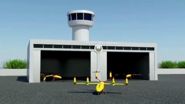 ep dron antiincendiosla policiadubai