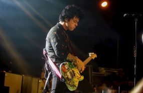 ep el cantante de green day billie joe armstrong durante un concierto en la sala la riviera de