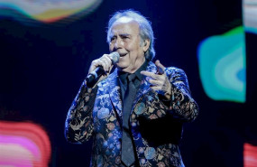 ep el cantante joan manuel serrat durante su actuacion en el wizink center de madrid el 20 de enero