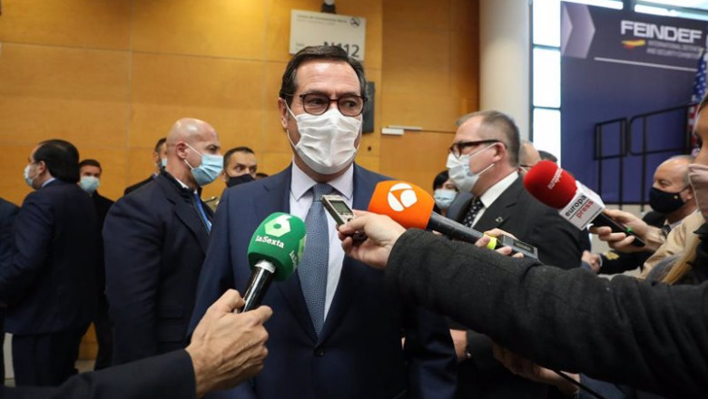 El presidente de CEOE, Antonio Garamendi, este miércoles. | Marta Fernández Jara - Europa Press ep el presidente de ceoe antonio garamendi este miercoles