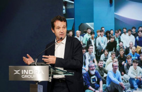 ep el presidente de indra angel escribano