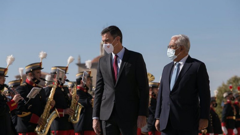 ep el presidente del gobierno pedro sanchez i y el primer ministro de portugal antonio costa d a su ep el presidente del gobierno pedro sanchez i y el primer ministro de portugal antonio costa d a su