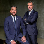 ep enrique riquelme izda presidente ejecutivo de cox y nacho moreno dcha ceo de la compania