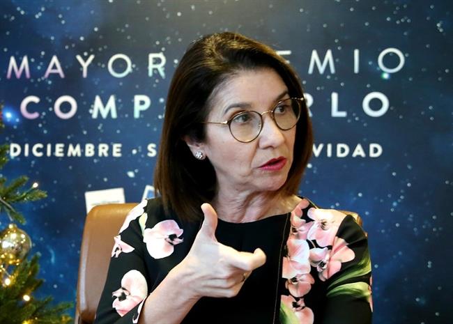 Entrevista de Europa Press con Inmaculada García, directora de Loterías | EUROPA PRESS ep entrevistaeuropa pressinmaculada garcia directoraloterias 20171222081402