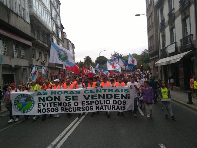 Ferroatlántica manifestación Santiago | EUROPA PRESS ep ferroatlantica manifestacion santiago