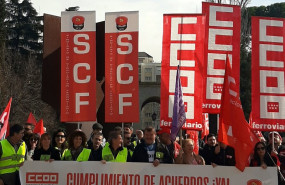 ep imagen de la concentracion del comite de empresa de adif