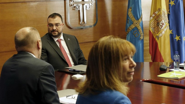 Imagen de recurso del presidente del Principado de Asturias, Adrián Barbón. | GOBIERNO DE ASTURIAS ep imagen de recurso del presidente del principado de asturias adrian barbon