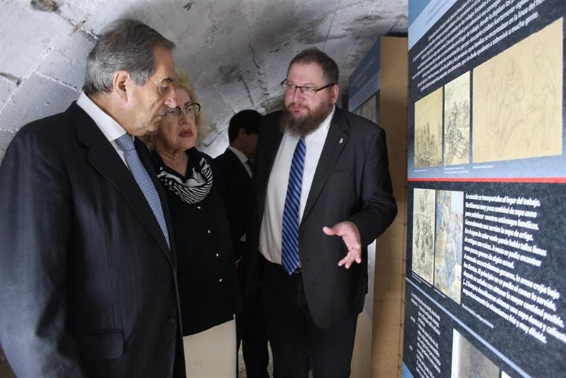 ep inauguracion de la exposicion campo de la muerte nazi aleman komzertrationslager auschwitz