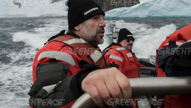 ep javiercarlos bardem duranteexpedicionoceano antarticogreenpeace