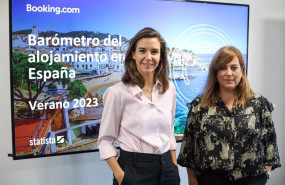 ep la directora de statista para iberia maria merpno y la responsable de bookingcom en catalunya ep la directora de statista para iberia maria merpno y la responsable de bookingcom en catalunya