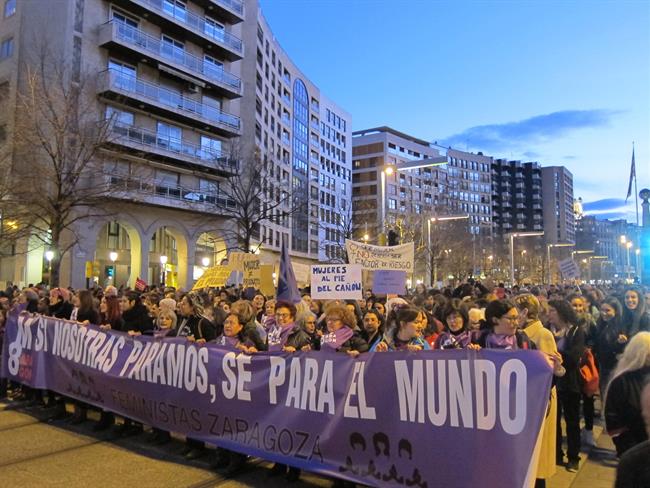 ep la manifestacion8msido multitudinariazaragoza