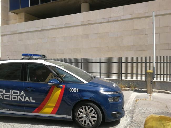 Llegada del furgón a la Ciudad de la Justicia | EUROPA PRESS ep llegadafurgonla ciudadla justicia