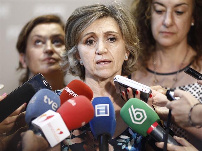 María Luisa Carcedo, en Ferraz | EUROPA PRESS ep maria luisa carcedo en ferraz