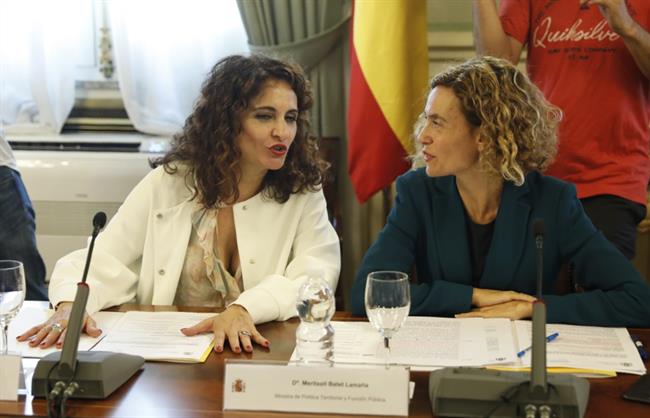 Montero y Batet presiden la Comisión Nacional de Administración Local | MARTA FERNÁNDEZ/EUROPA PRESS ep monterobatet presidencomision nacionaladministracion local 20180719170108