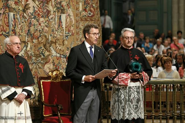 Ofrenda al Apóstol Santiago Núñez Feijóo | XUNTA ep ofrendaapostol santiago nunez feijoo