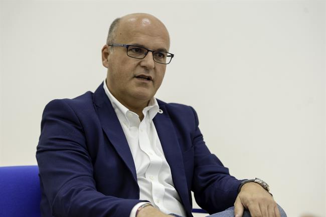 El presidente de la Diputación de Ourense, Manuel Baltar, en una entrevista | DIPUTACIÓN DE OURENSE ep presidentela diputacionourense manuel baltar enentrevista
