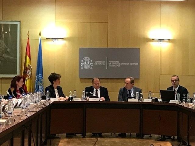 Reunión de la OMS Europa en Madrid | MSSSI ep reunionla oms europamadrid