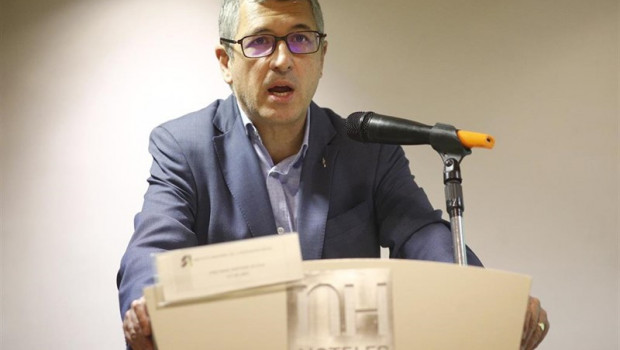 ep secretarioestadomedio ambientefunciones hugo moran duranteintervencionla inauguracionla presentacionplan nacionalinssla reduccionla huellacarbono