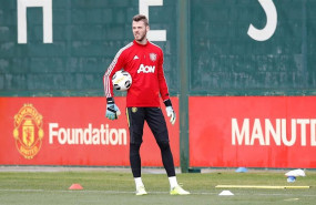 ep uefa europa league - manchester united fc training