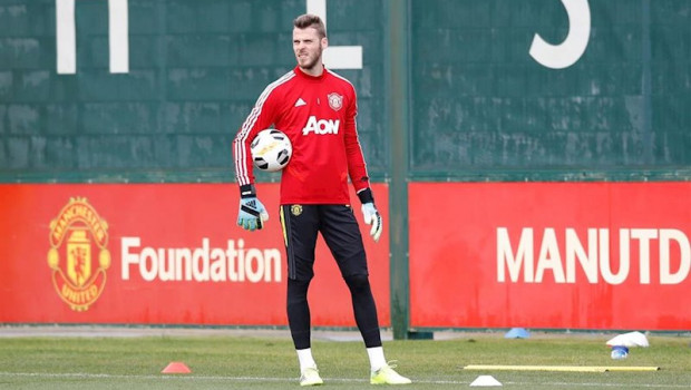 ep uefa europa league - manchester united fc training