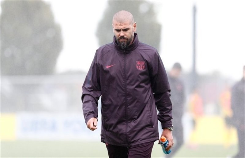ep victor valdes tecnico del juvenil a del fc barcelona