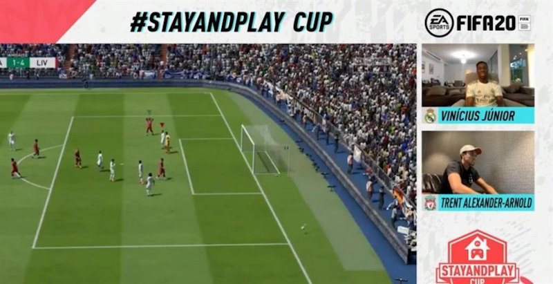 ep vinicius jugando al fifa20 con alexander arnold del liverpool ep vinicius jugando al fifa20 con alexander arnold del liverpool
