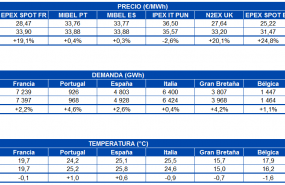 1594642014 20200713 aleasoft tabla precio mercados demanda electricidad temperatura europa