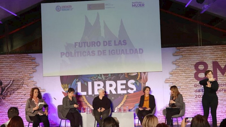 ep acto del instituto de la mujer con motivo del 8m