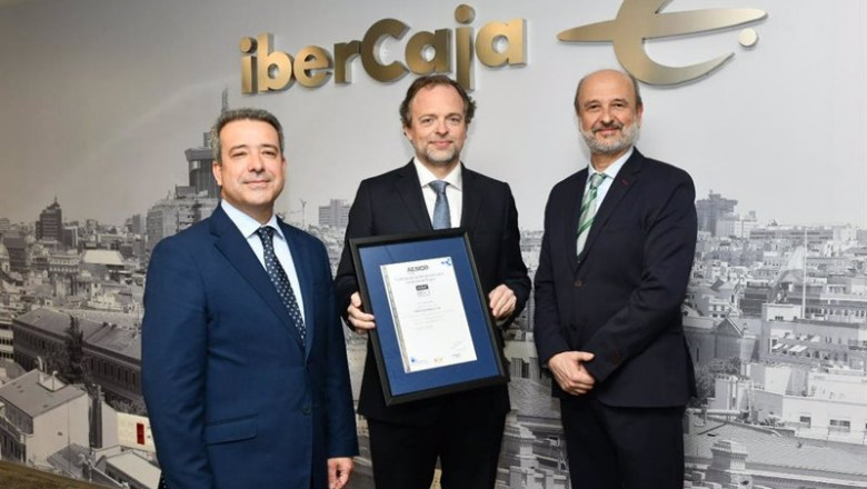 ep aenor ha certificado la actividad de ibercaja