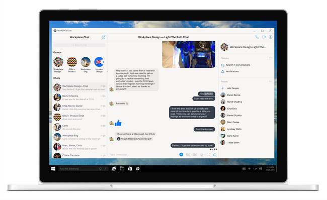 App De Escritorio De Workplace Chat | FACEBOOK ep appescritorioworkplace chat