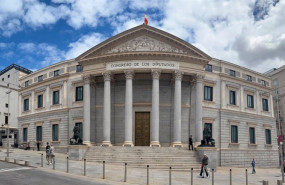 ep archivo   fachada del congreso de los diputados a 13 de mayo de 2026 en madrid espana el papa