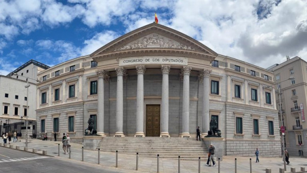 ep archivo   fachada del congreso de los diputados a 13 de mayo de 2026 en madrid espana el papa