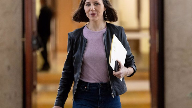 ep archivo la secretaria general de podemos ione belarra en el congreso de los diputados a 9 de ep archivo la secretaria general de podemos ione belarra en el congreso de los diputados a 9 de
