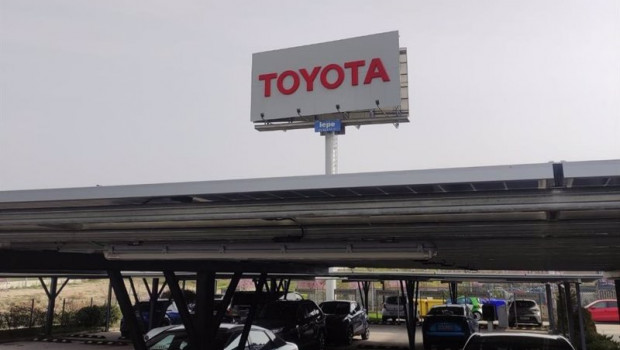 ep archivo   logo de toyota en su sede en espana