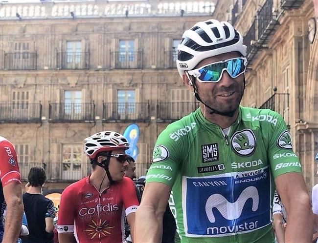 El ciclista español Alejandro Valverde en la Vuelta a España | MOVISTAR TEAM ep ciclista espanol alejandro valverdela vueltaespana