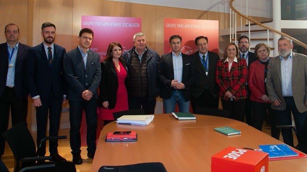 ep colectivos agrarios se reunen con psoe pp y ciudadanos en el congreso