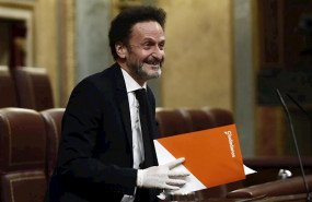 ep el diputado de ciudadanos edmundo bal durante su intervencion el pasado miercoles en el pleno del