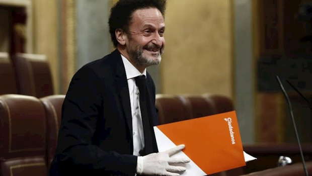 ep el diputado de ciudadanos edmundo bal durante su intervencion el pasado miercoles en el pleno del