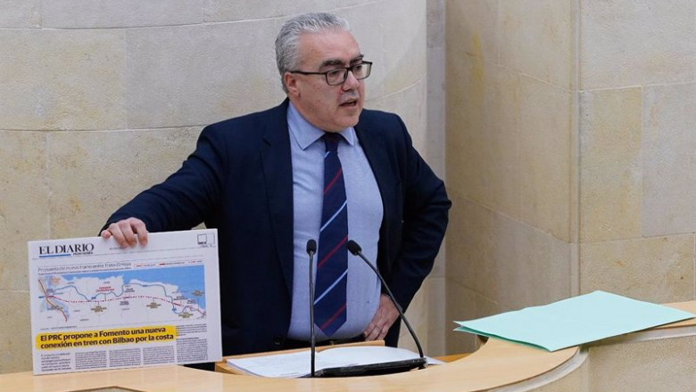 El portavoz del PRC en el Parlamento de Cantabria, Pedro Hernando | PRC ep el portavoz del prc en el parlamento de cantabria pedro hernando