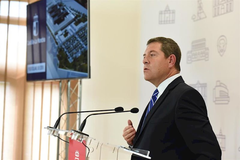 ep el presidente de c-lm emiliano garcia-page en puertollano