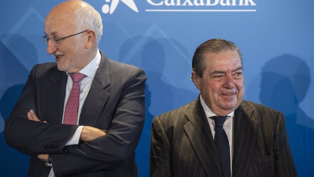 ep el presidente de mercadona juan roig i y el presidente de la asociacion valenciana de empresarios