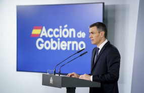 ep el presidente del gobierno pedro sanchez comparece en el palacio de la moncloa a 22 de abril de