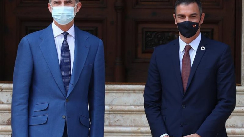 ep el rey felipe vi y pedro sanchez