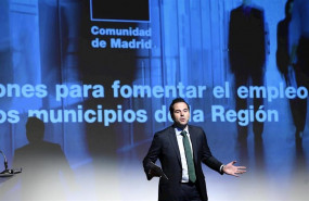 ep el vicepresidente de la comunidad de madrid ignacio aguado durante su intervencion para presentar