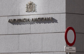 ep entrada a la audiencia nacional en la calle garcia gutierrez 1 a 13 de enero de 2025 en madrid