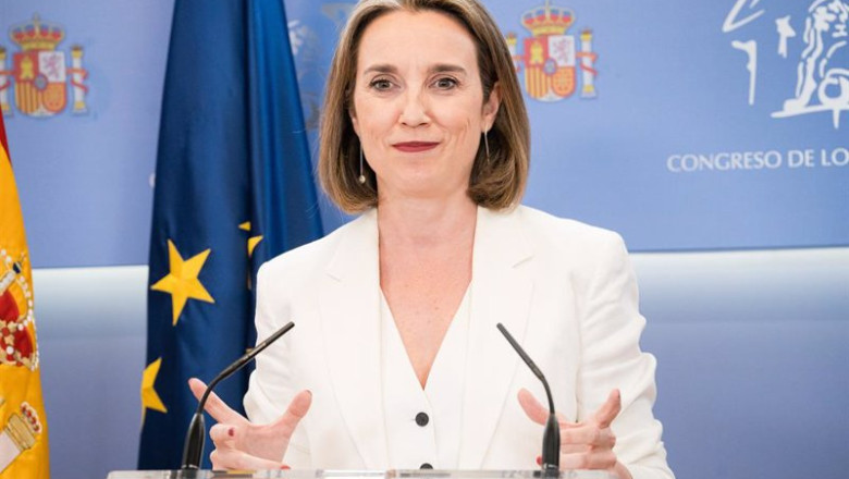 ep la portavoz del pp en el congreso cuca gamarra durante una rueda de prensa en el congreso de los ep la portavoz del pp en el congreso cuca gamarra durante una rueda de prensa en el congreso de los