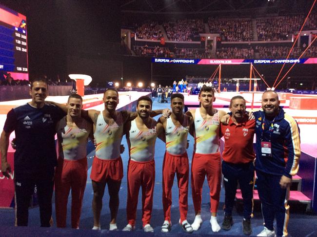 La selección masculina de artística acaba en sexto lugar el Europeo | RFEG ep la seleccion masculinaartistica acabasexto lugareuropeo