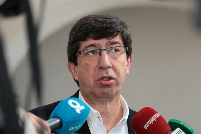 El líder andaluz de Cs, Juan Marín, en declaraciones a los periodistas | Europa Press/Archivo ep lider andaluzcs juan marin en declaracioneslos periodistas