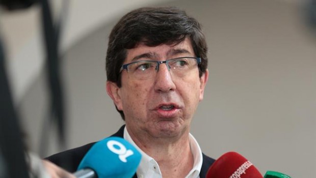 ep lider andaluzcs juan marin en declaracioneslos periodistas